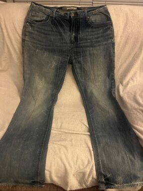 BKE Denim Dark Blue Jeans Tyler 38 XXL 38 x 37 like new